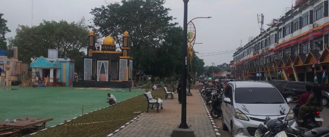 Wajah Baru Taman Jalur, Menolak Kucel Jelang MTQ
