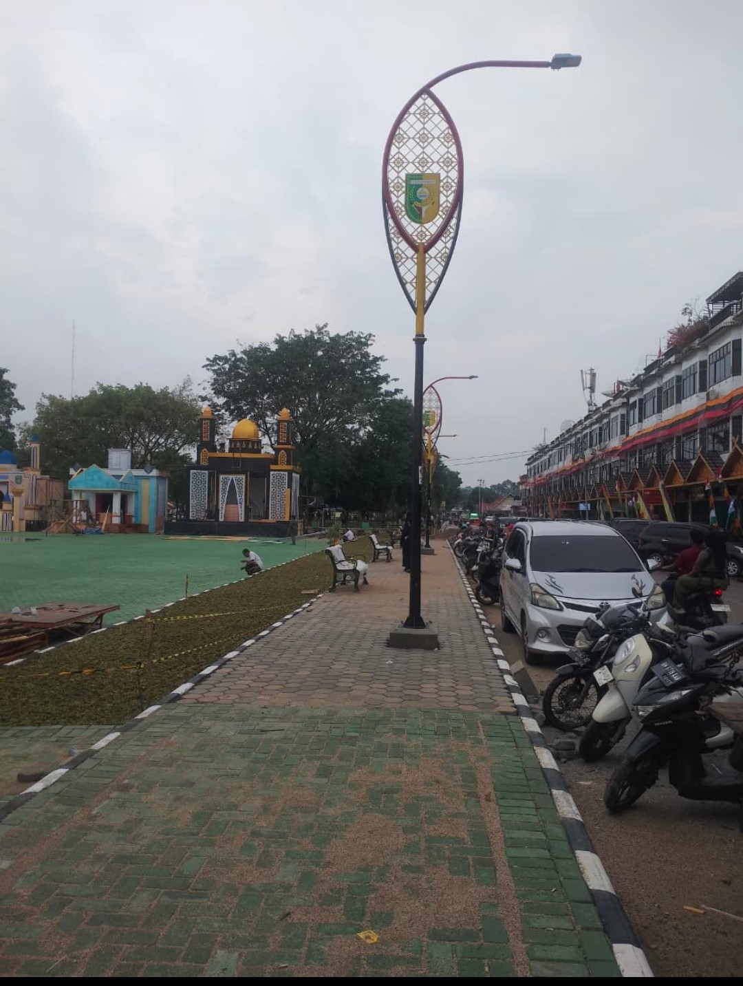 Wajah Baru Taman Jalur, Menolak Kucel Jelang MTQ