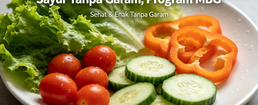 Sayur Tanpa Garam Program MBG