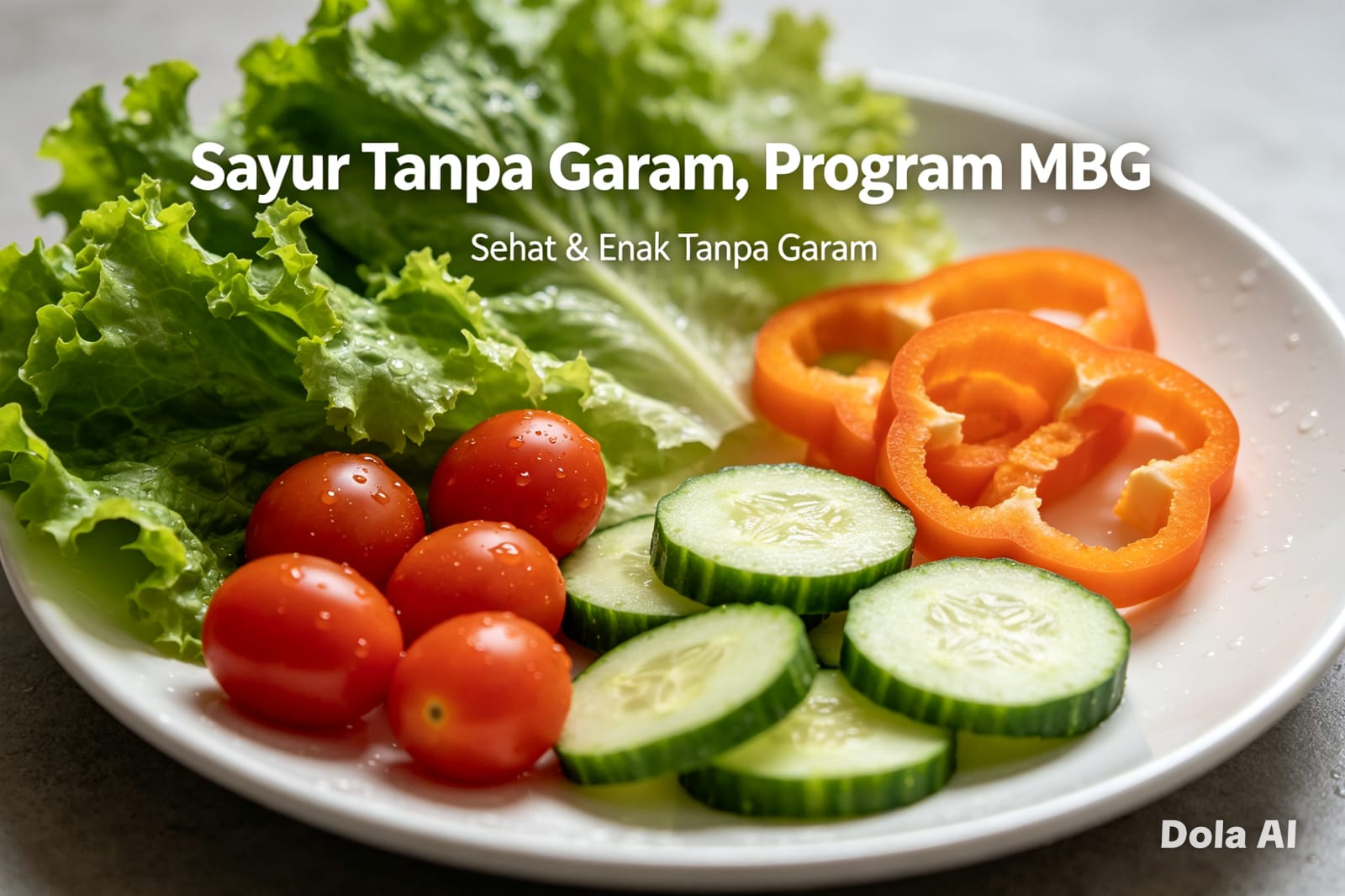 Sayur Tanpa Garam Program MBG