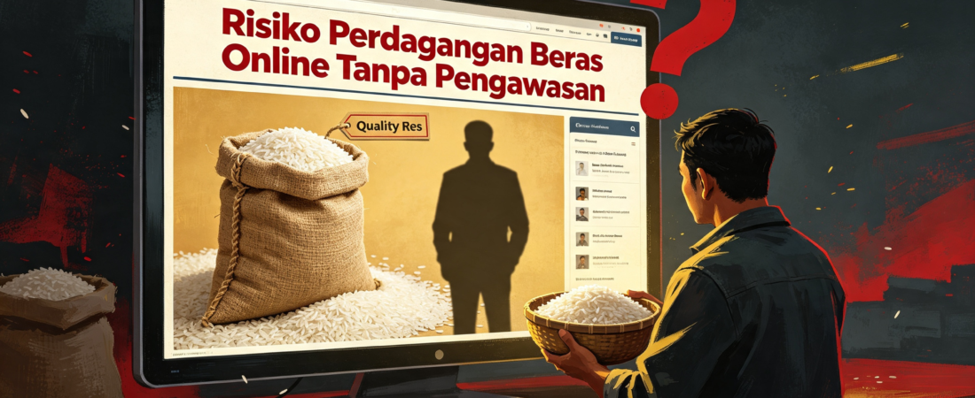 Ketiadaan Pengawasan Dalam Perdagangan Beras Melalui E-commerce