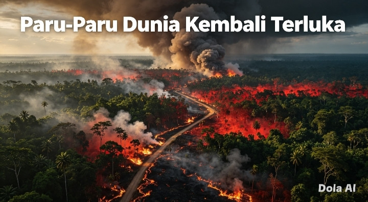 Paru-Paru Dunia Kembali Terluka