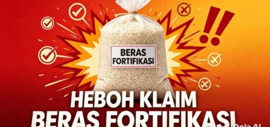 Heboh Klaim Beras Fortifikasi