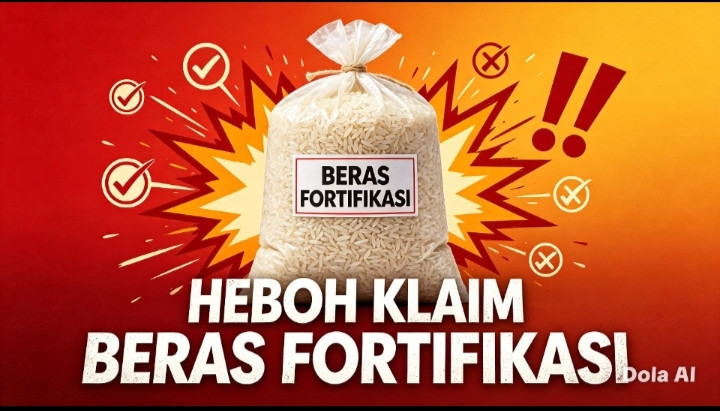 Heboh Klaim Beras Fortifikasi