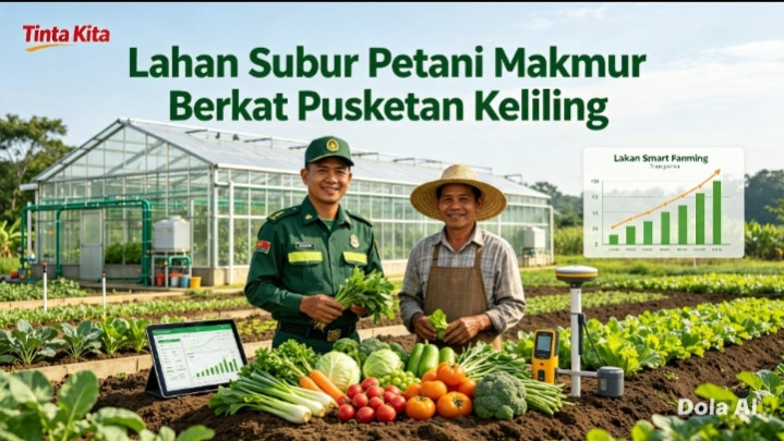 Lahan Subur Petani Makmur Berkat PUSKETAN Keliling